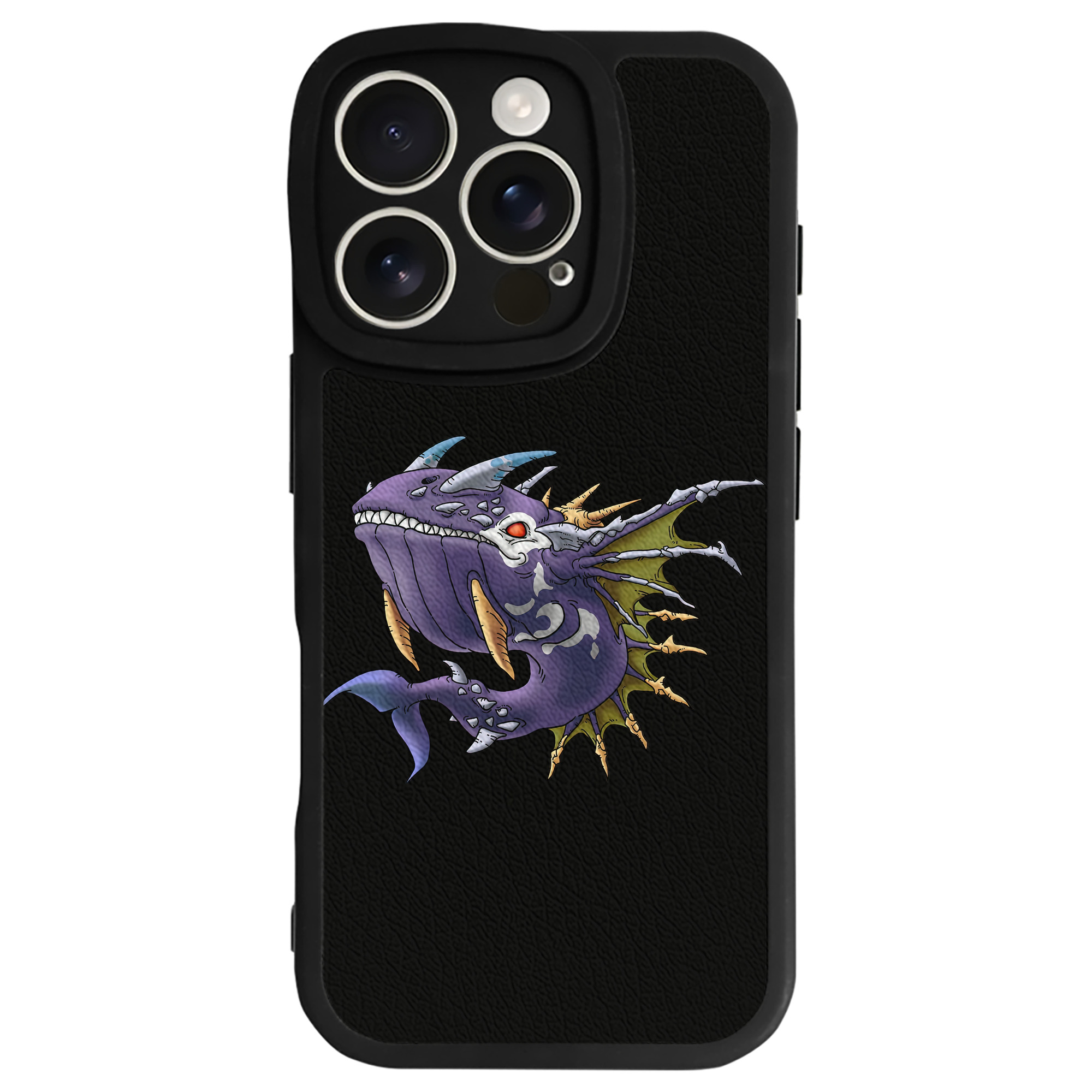 （画像用） ドラゴンクエスト Doragon Kuesuto Dragon Quest 【iPhone 16シリーズ対応】シリコンスマホケース（レザー調） 材質：シリコン